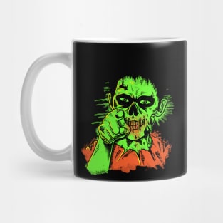 Green Zombie Mug